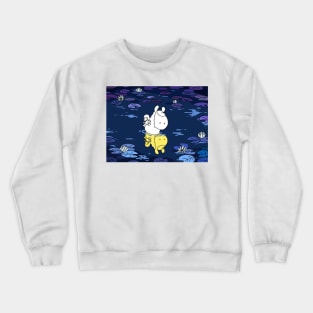 Loffy reflects on himself Crewneck Sweatshirt